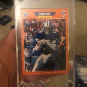 RARE MICHAEL IRVIN ROOKIE
